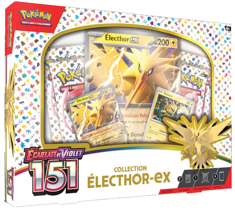 Coffret Électhor EX Pokémon 151 FR