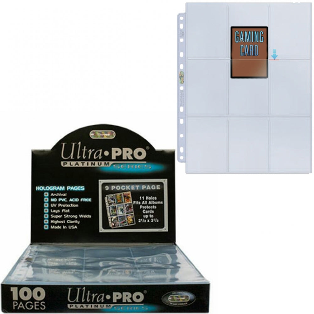 ULTRA PRO : 100 feuilles de classeur Platinum