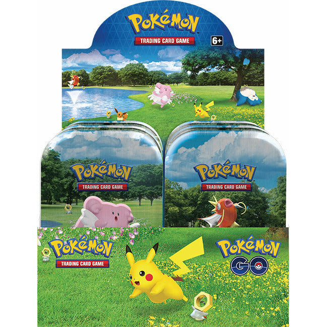 Display Mini Tin Box Pokémon GO FR