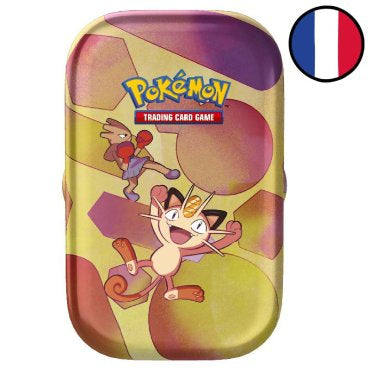 Mini Tin Miaouss et Tygnon Pokémon 151 FR