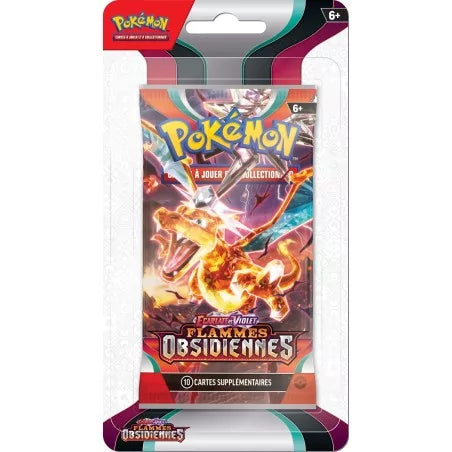 Blister Dracaufeu Flammes Obsidiennes Pokémon FR