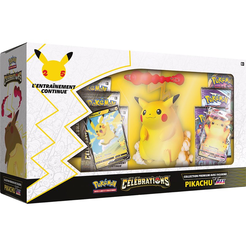 Coffret Pikachu Figurine Célébrations Pokémon FR