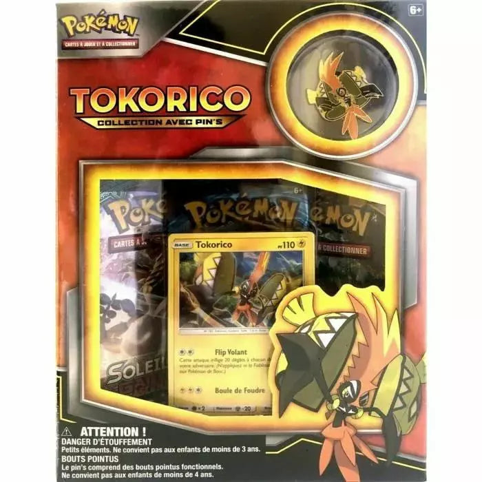 Tripack Tokorico Pin’s Pokémon FR